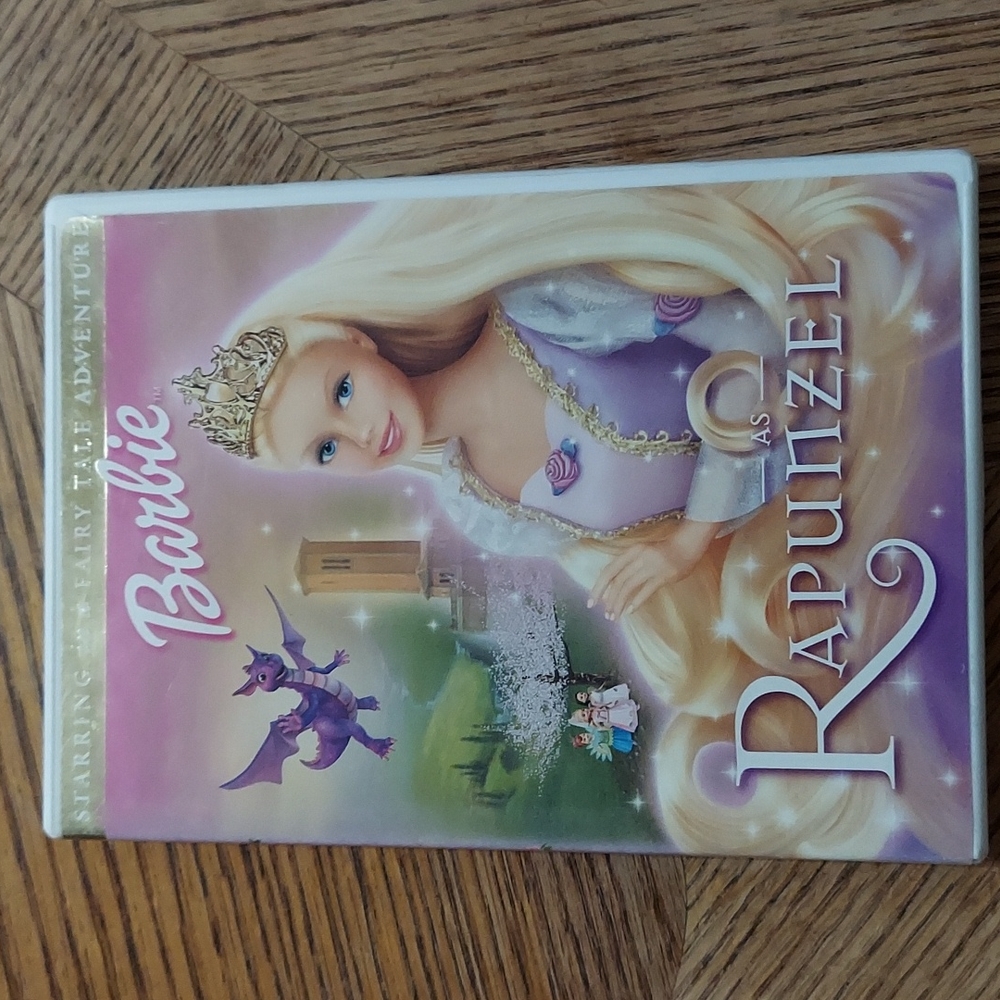 ❤️ Barbie As Rapunzel DVD